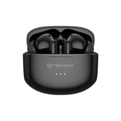Handsfree Bluetooth Techsuit CW1 Audira Pro, TWS, ANC, Preto