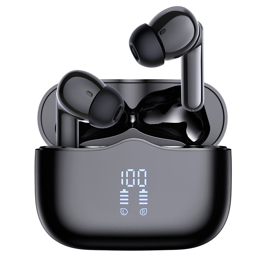 Handsfree Bluetooth Techsuit CW2 VelarX One, TWS, ANC, Preto