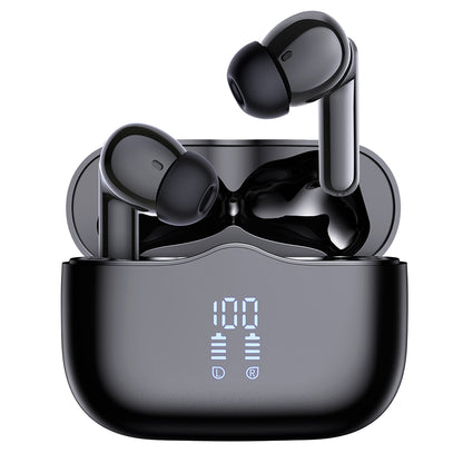 Handsfree Bluetooth Techsuit CW2 VelarX One, TWS, ANC, Preto