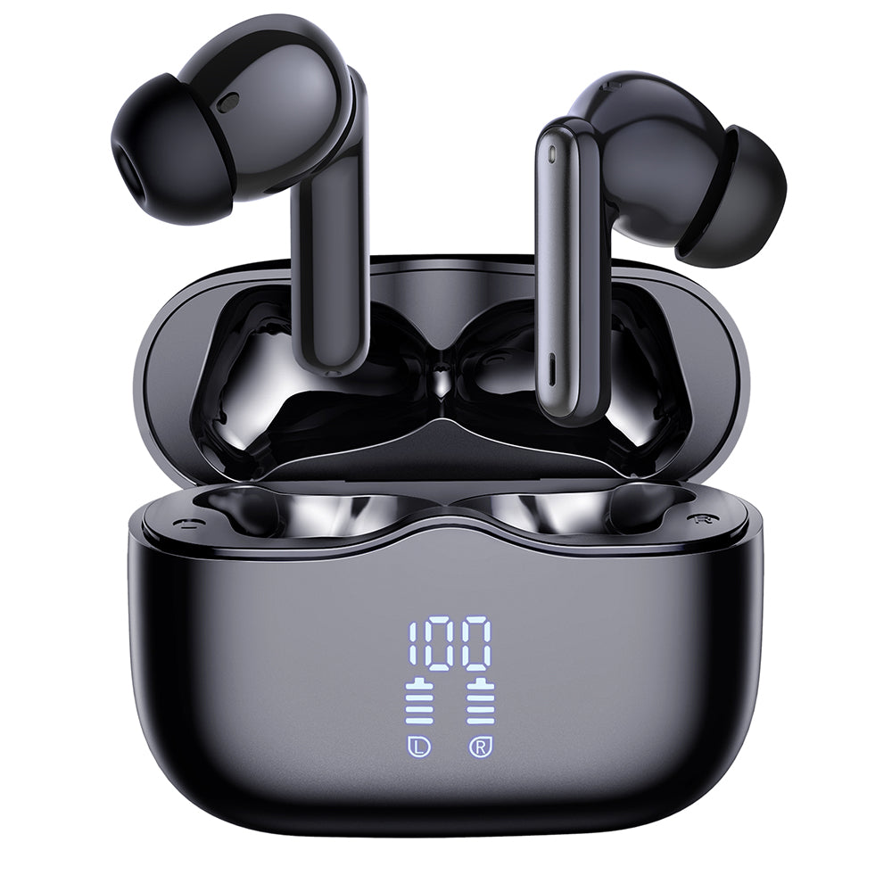 Handsfree Bluetooth Techsuit CW2 VelarX One, TWS, ANC, Preto