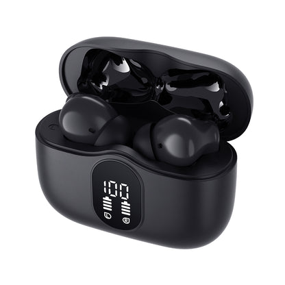Handsfree Bluetooth Techsuit CW3 WaveBeat 100, TWS, ANC, Preto