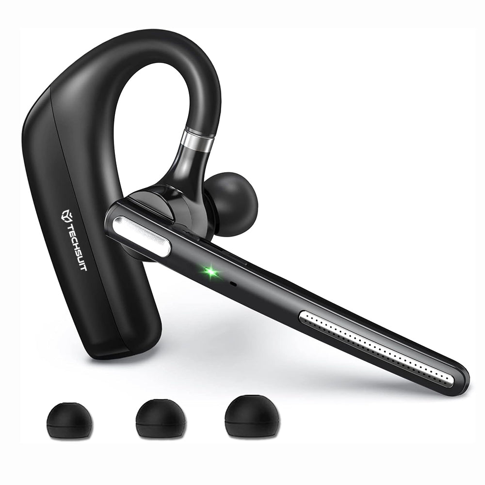Handsfree Bluetooth Techsuit PowerTalks G6, MultiPoint, A2DP, Preto