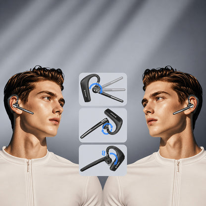 Handsfree Bluetooth Techsuit PowerTalks G6, MultiPoint, A2DP, Preto