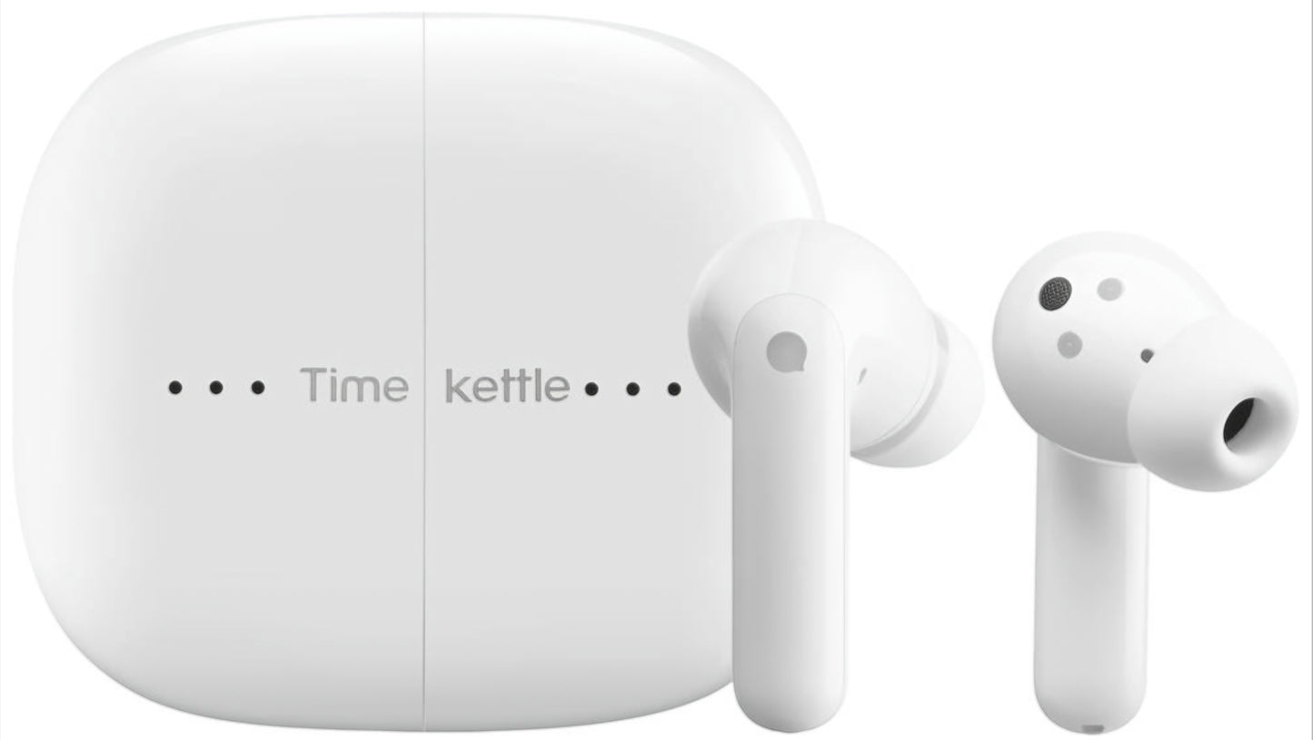 Auricular Bluetooth Handsfree Timekettle M3 Tradutor, TWS, ANC, Branco