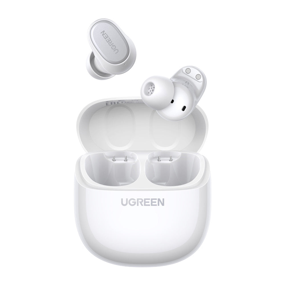 Auriculares Bluetooth Handsfree UGREEN Dots (75627), TWS, MultiPoint, Branco