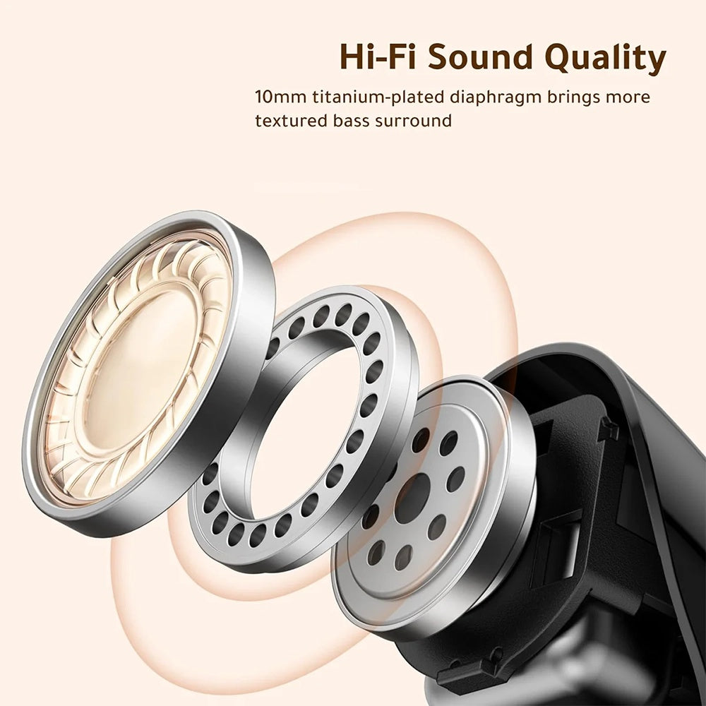 Auriculares Bluetooth Handsfree UGREEN Dots (75627), TWS, MultiPoint, Branco