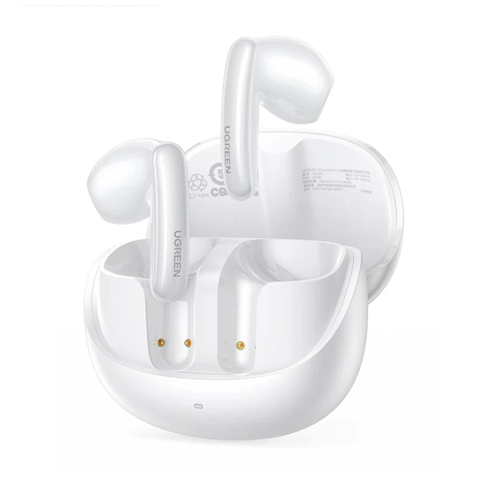 Handsfree Bluetooth UGREEN HiTune H6 Pro WS203, TWS, ANC, Branco
