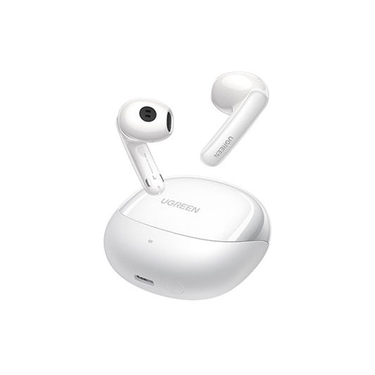 Handsfree Bluetooth UGREEN HiTune H6 Pro WS203, TWS, ANC, Branco