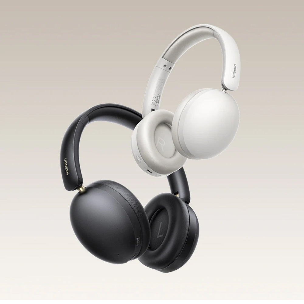Handsfree Bluetooth UGREEN HiTune Max 2 HP205, MultiPoint, A2DP, ANC, Preto