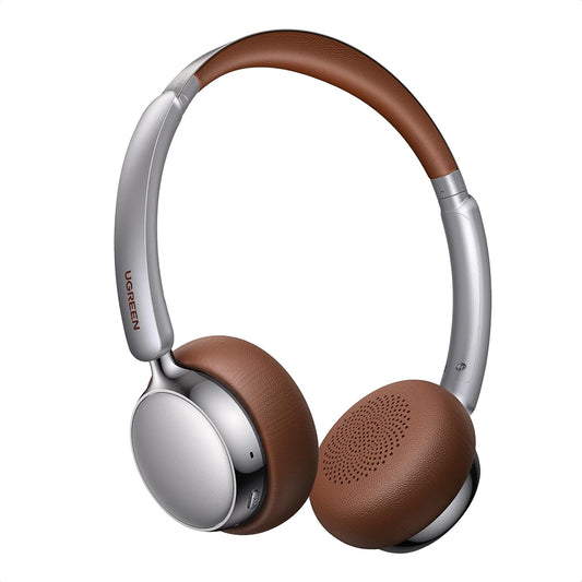 Handsfree Bluetooth UGREEN HiTune Studio Plus HP207, A2DP, ANC, Marrom