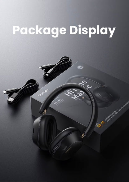 Handsfree Bluetooth UGREEN HP203, A2DP, ANC, Preto