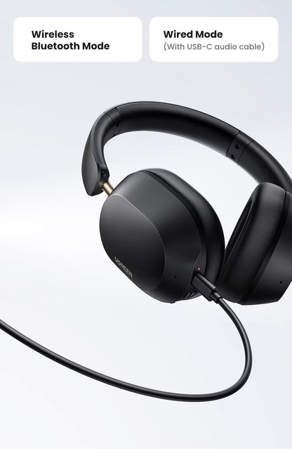 Handsfree Bluetooth UGREEN HP203, A2DP, ANC, Preto
