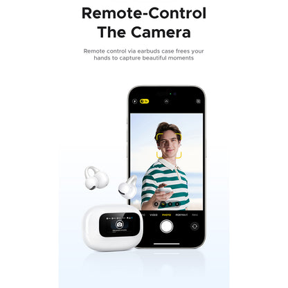 Handsfree Bluetooth UGREEN S6 ClipBuds Magic WS208, TWS, Branco