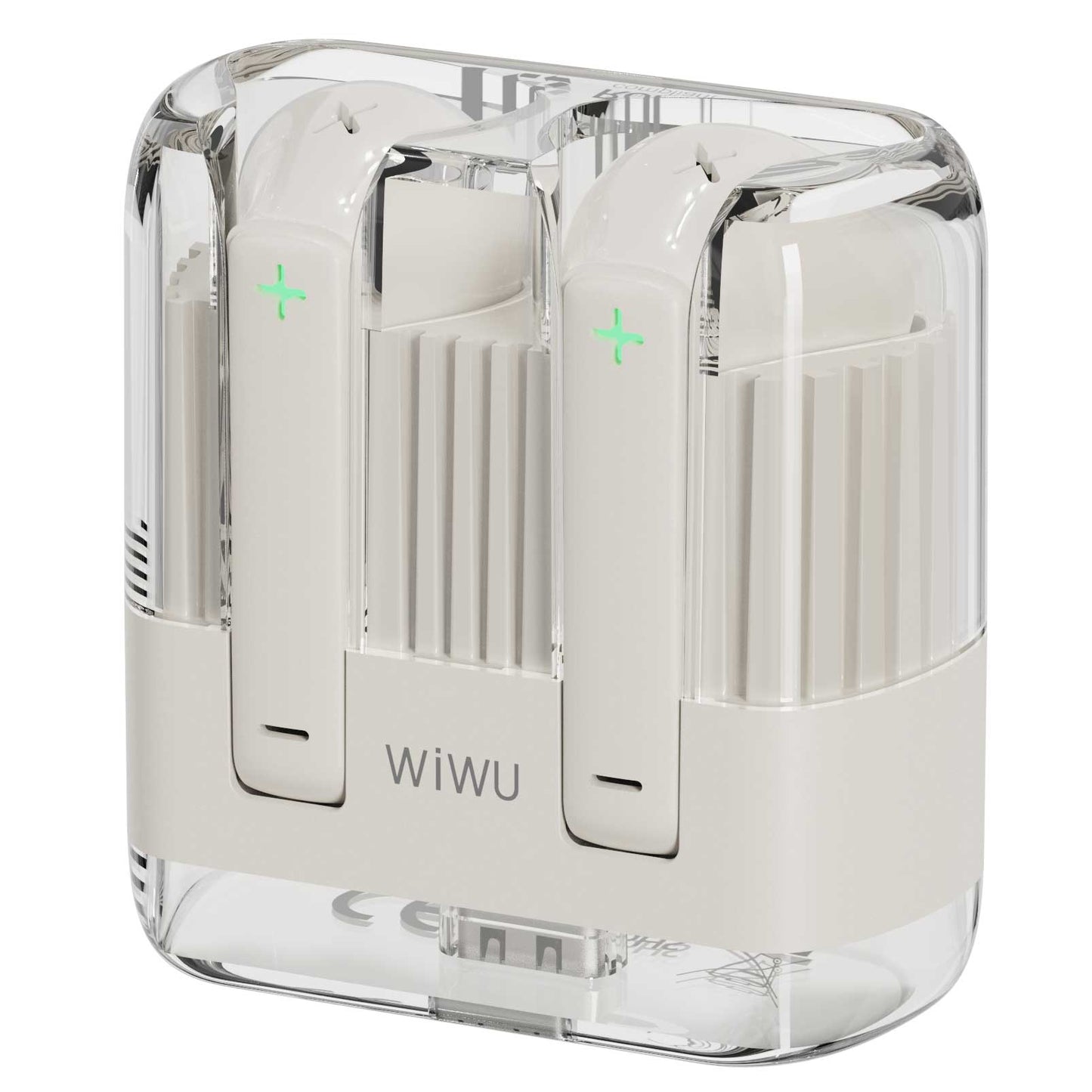 Mãos-livres Bluetooth WiWu T21, TWS, Branco 