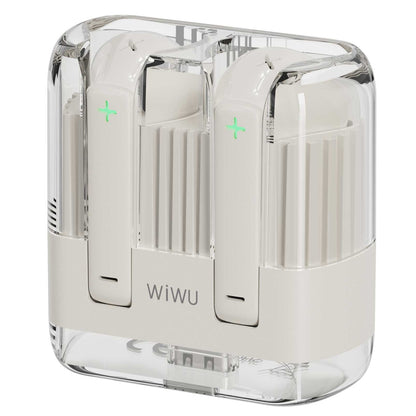 Mãos-livres Bluetooth WiWu T21, TWS, Branco 