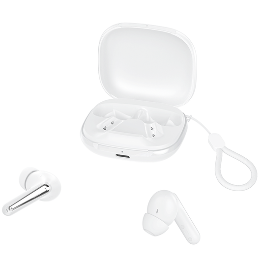 Handsfree Bluetooth XO Design G53, TWS, ANC, Branco