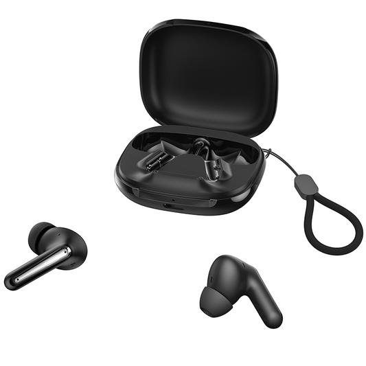 Auriculares Bluetooth XO Design G53, TWS, ANC, Preto