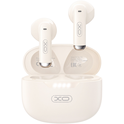 Auricular Bluetooth XO Design G50, TWS, Bege