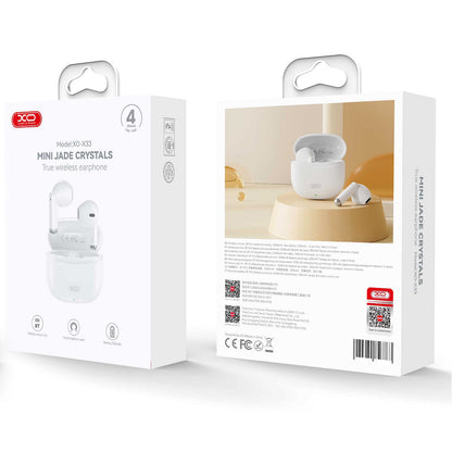 Handsfree Bluetooth XO Design X33, TWS, Branco