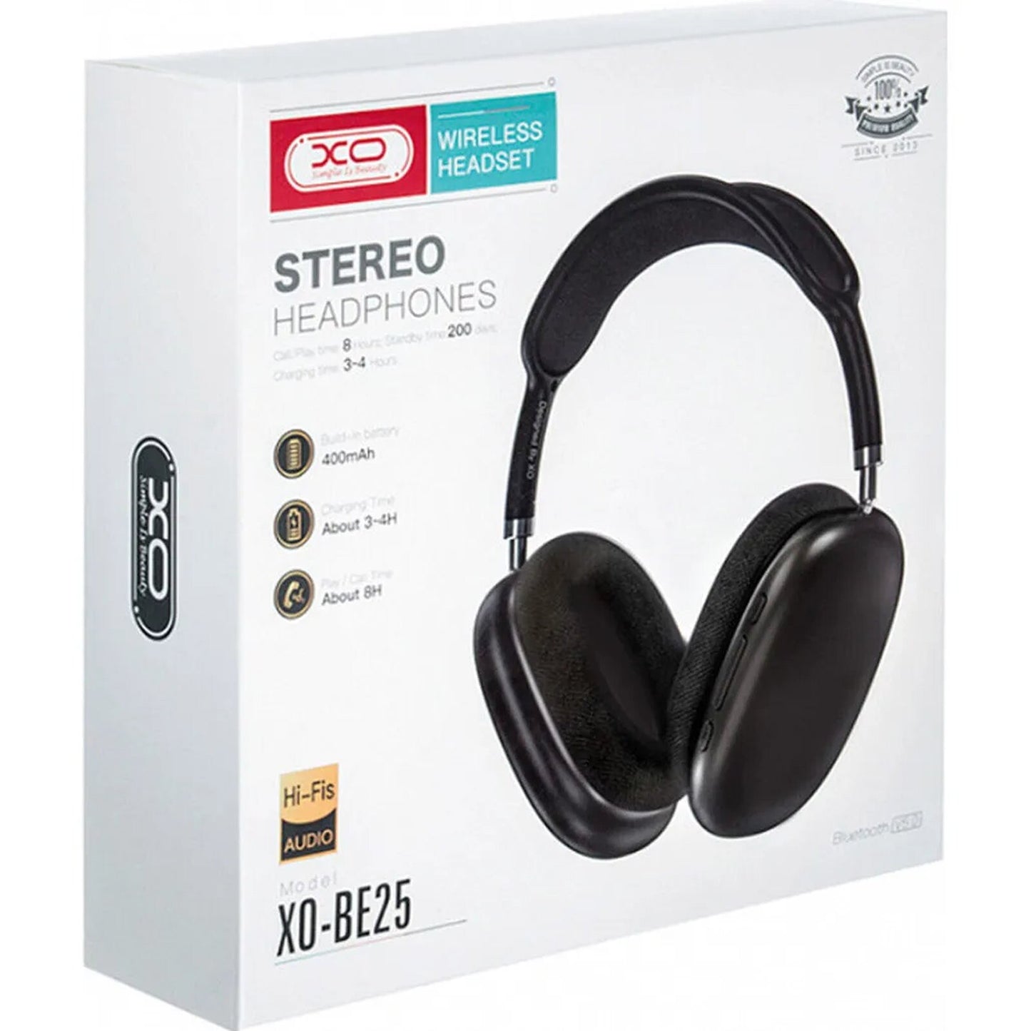 Handsfree Bluetooth XO Design BE25, A2DP, Preto