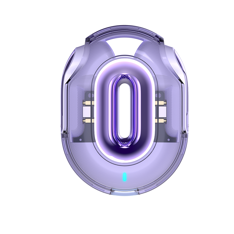Auricular Bluetooth XO Design X43, TWS, Roxo