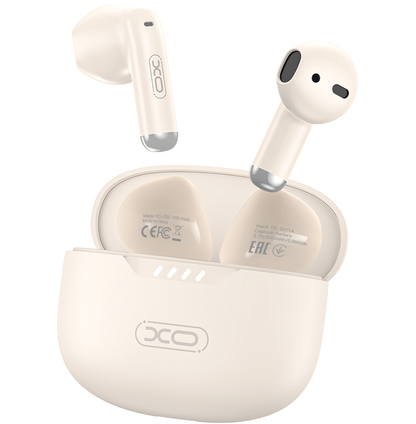Auricular Bluetooth XO Design G50, TWS, Bege