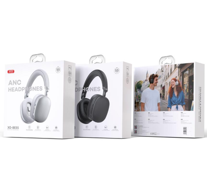 Handsfree Bluetooth XO Design BE55, A2DP, ANC, Prateado