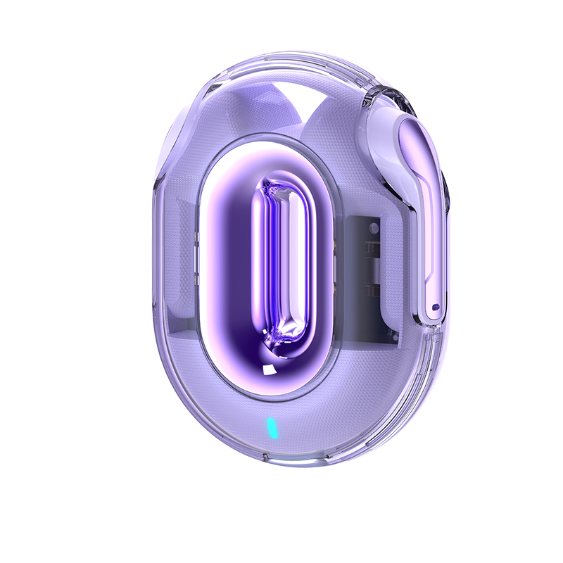 Auricular Bluetooth XO Design X43, TWS, Roxo