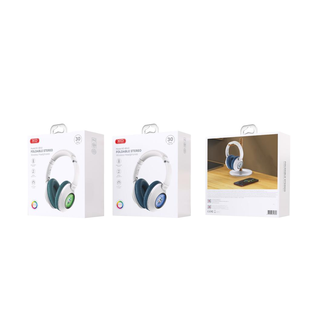 Handsfree Bluetooth XO Design BE43, A2DP, Azul