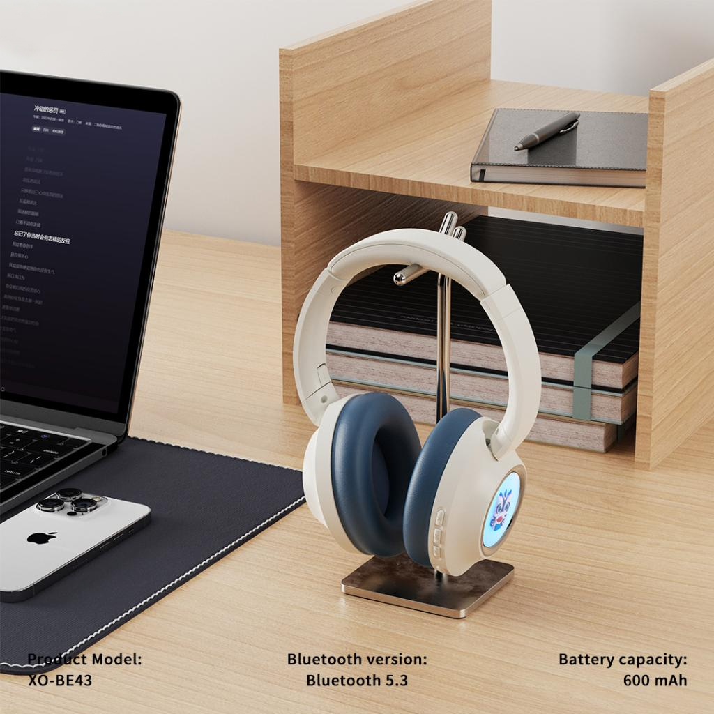 Handsfree Bluetooth XO Design BE43, A2DP, Azul