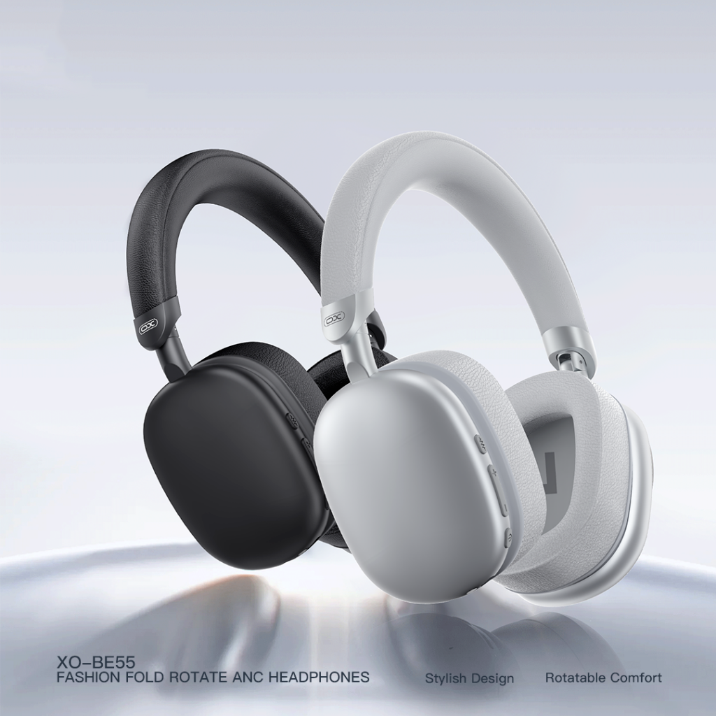 Handsfree Bluetooth XO Design BE55, A2DP, ANC, Prateado
