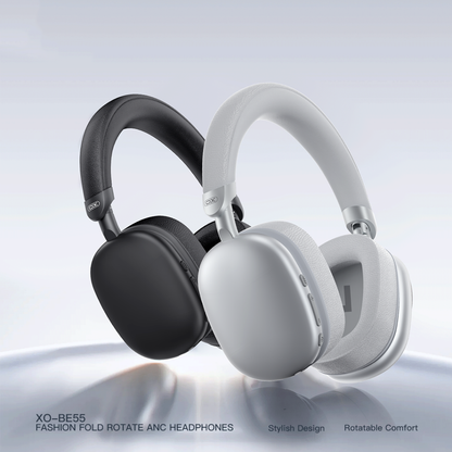 Handsfree Bluetooth XO Design BE55, A2DP, ANC, Prateado