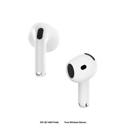 Auricular Bluetooth XO Design Q7 Pods, TWS, ANC, Branco