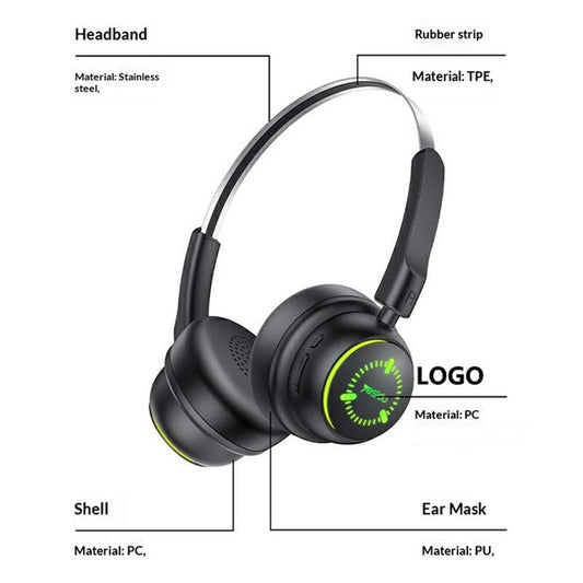 Handsfree Bluetooth Yesido EP15 Kids, A2DP, Preto
