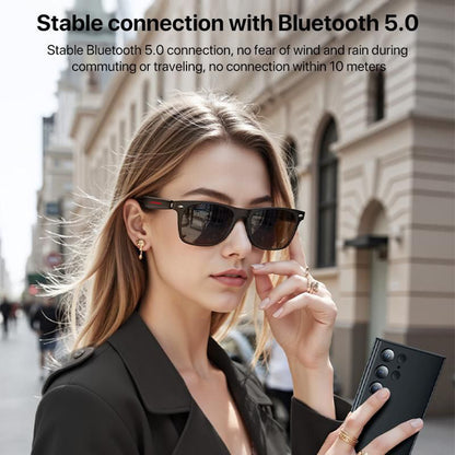 Handsfree Bluetooth Yesido IO35, Tipo Óculos de Sol Unissexo, A2DP, Preto