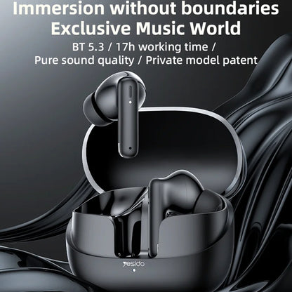 Handsfree Bluetooth Yesido TWS26, TWS, Preto