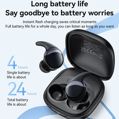 Handsfree Bluetooth Yesido TWS30, TWS, ANC, Preto
