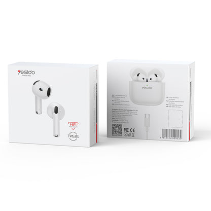 Handsfree Bluetooth Yesido TWS31S, TWS, Branco
