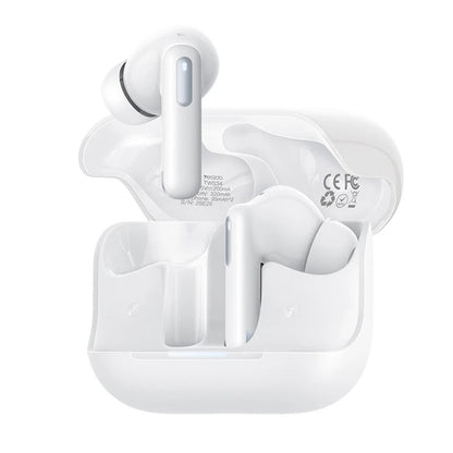 Handsfree Bluetooth Yesido TWS34, TWS, ANC, Branco
