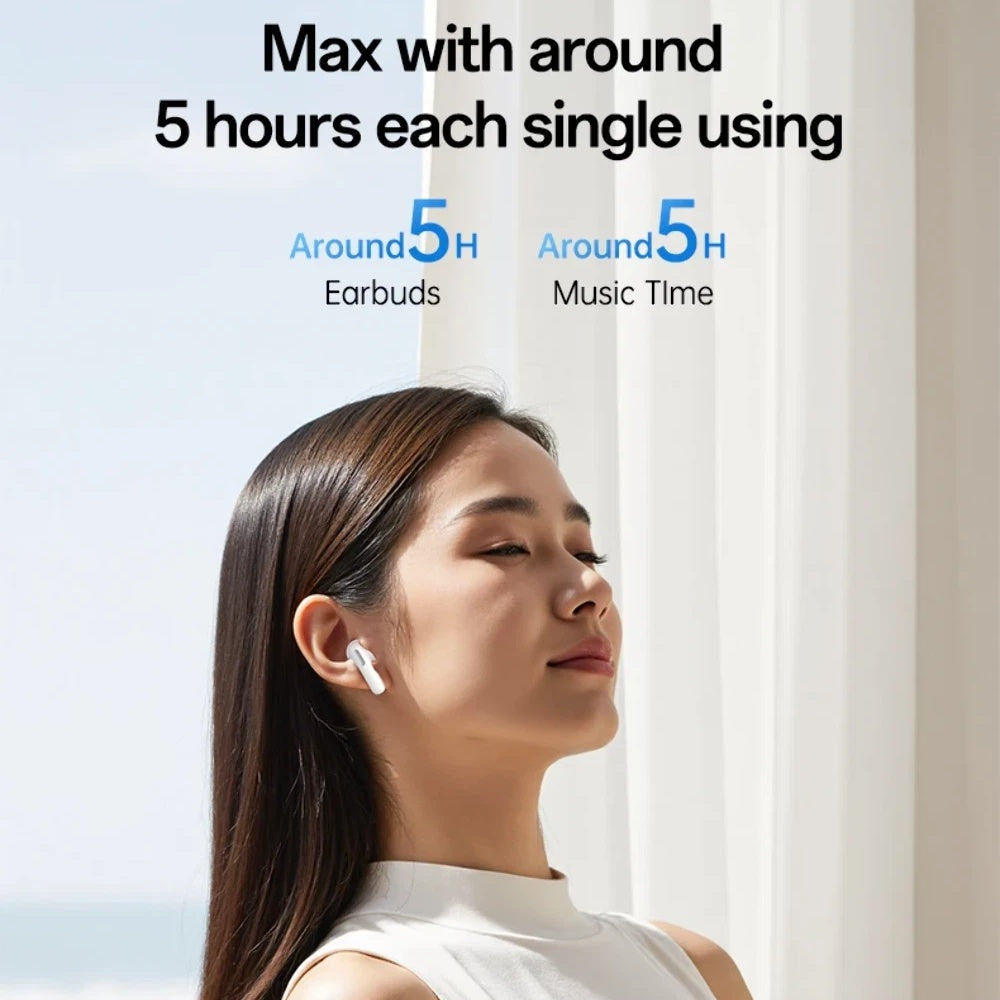 Handsfree Bluetooth Yesido TWS34, TWS, ANC, Branco