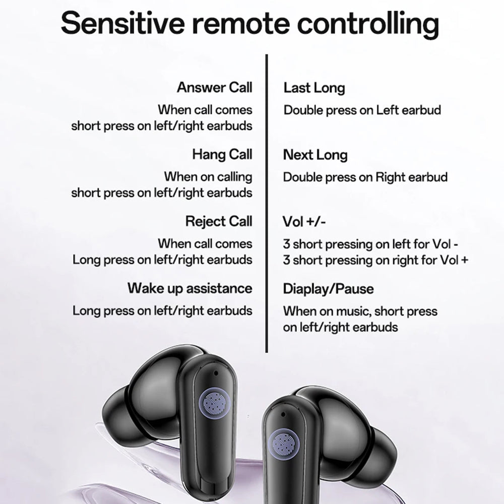 Handsfree Bluetooth Yesido TWS38, TWS, Preto