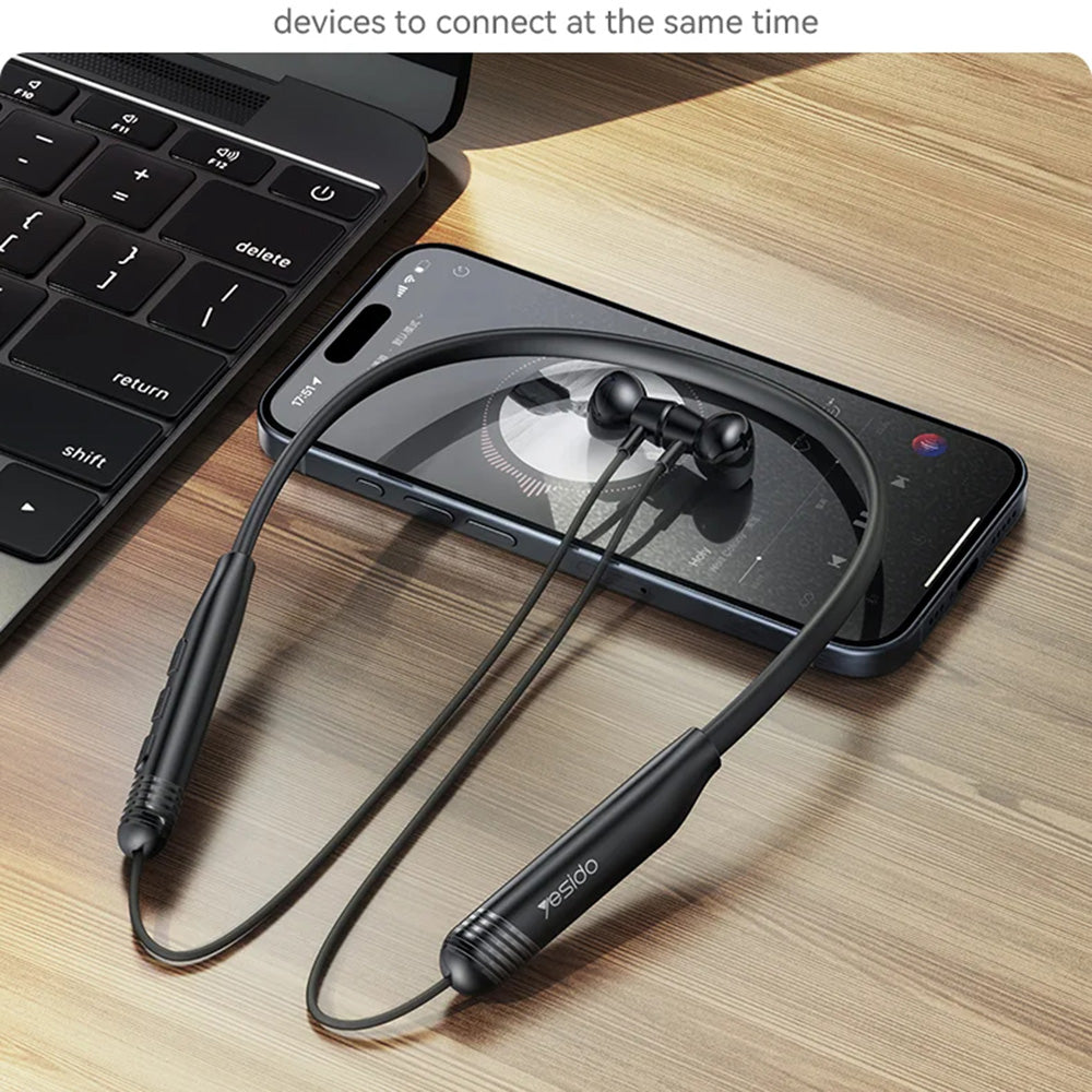 Handsfree Bluetooth Yesido YSP20, A2DP, Preto