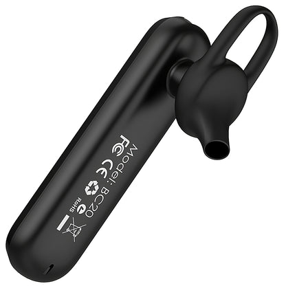 Auricular Bluetooth Borofone BC20 Smart Business, A2DP, Preto