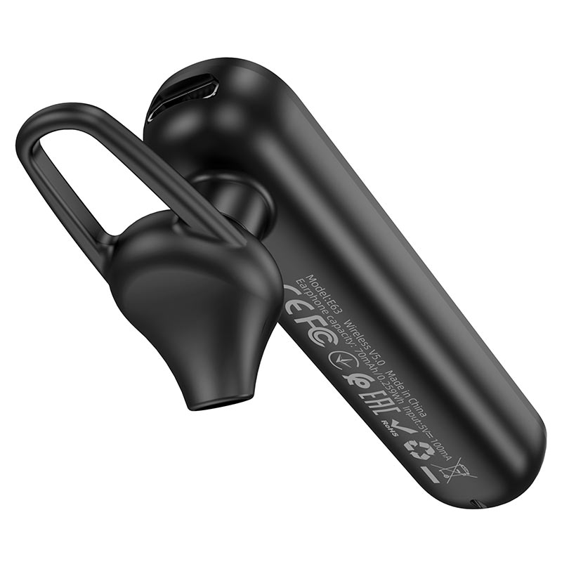 Auricular Bluetooth HOCO E63 Diamond, A2DP, Preto