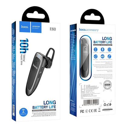 Handsfree Bluetooth HOCO E60 Brightness, A2DP, Preto