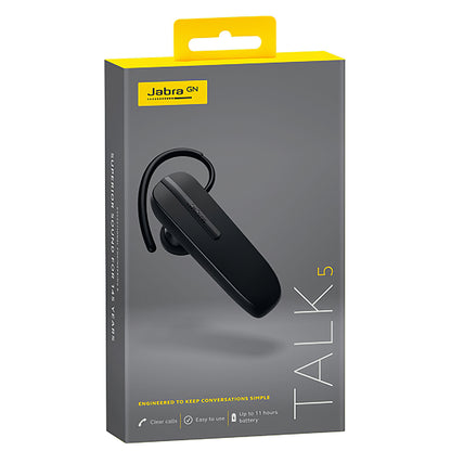 Mãos-livres Bluetooth Jabra TALK 5, MultiPoint, Preto 100-92046900-60