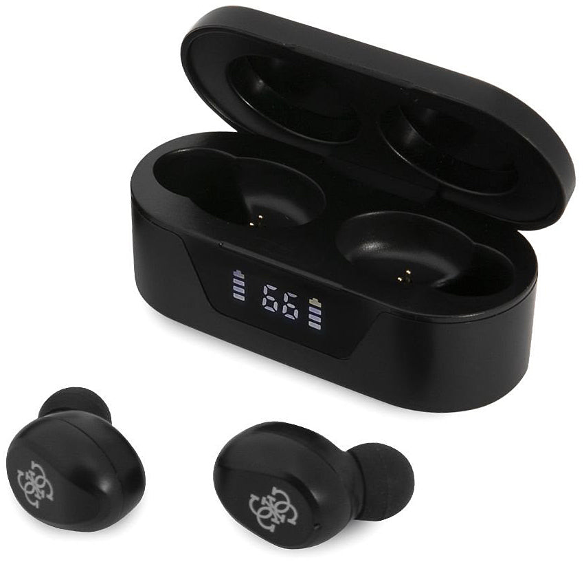 Handsfree Bluetooth Guess Classic Logo, TWS, Preto