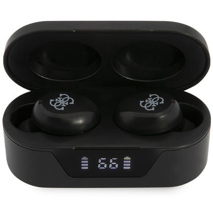 Handsfree Bluetooth Guess Classic Logo, TWS, Preto