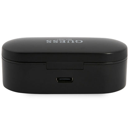 Handsfree Bluetooth Guess Classic Logo, TWS, Preto