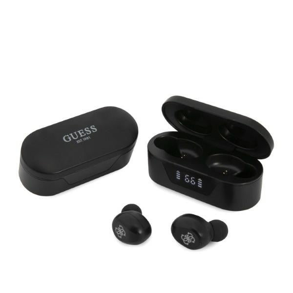 Handsfree Bluetooth Guess Classic Logo, TWS, Preto